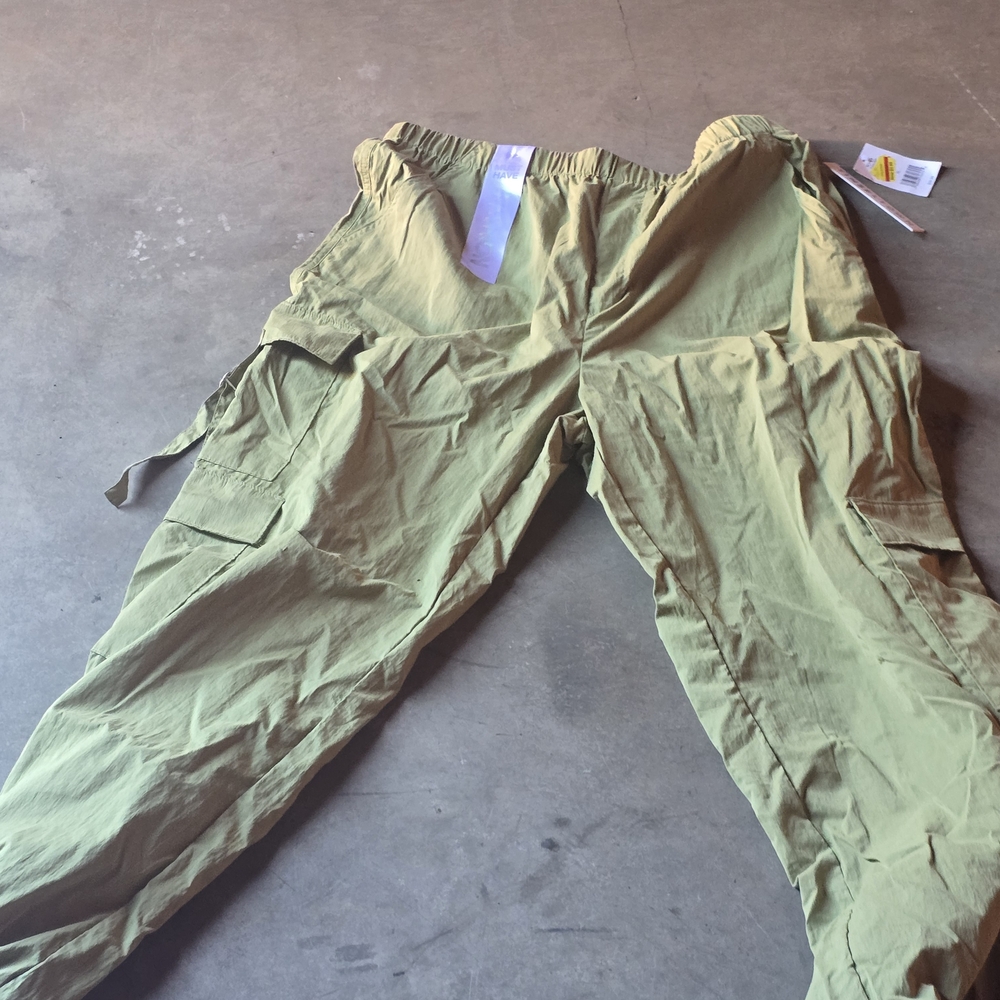 Olive Green Women's Pants - Picture 2 of 2